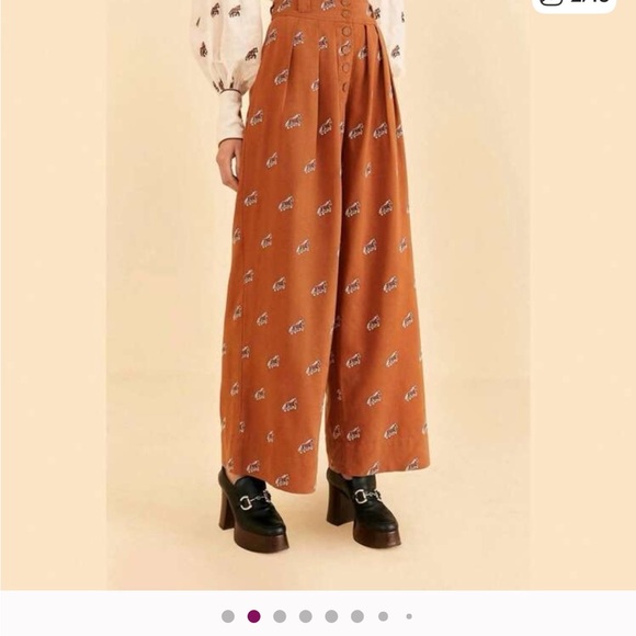 FARM Rio Caramel Embroidered
Horses Trousers - Picture 2 of 9